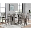 Steve Silver Toscana 7-Piece Counter Height Dining Set