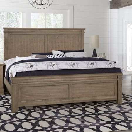 King Panel Bed