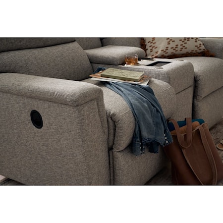 Power Reclining Loveseat w/ Headrest, Lumbar