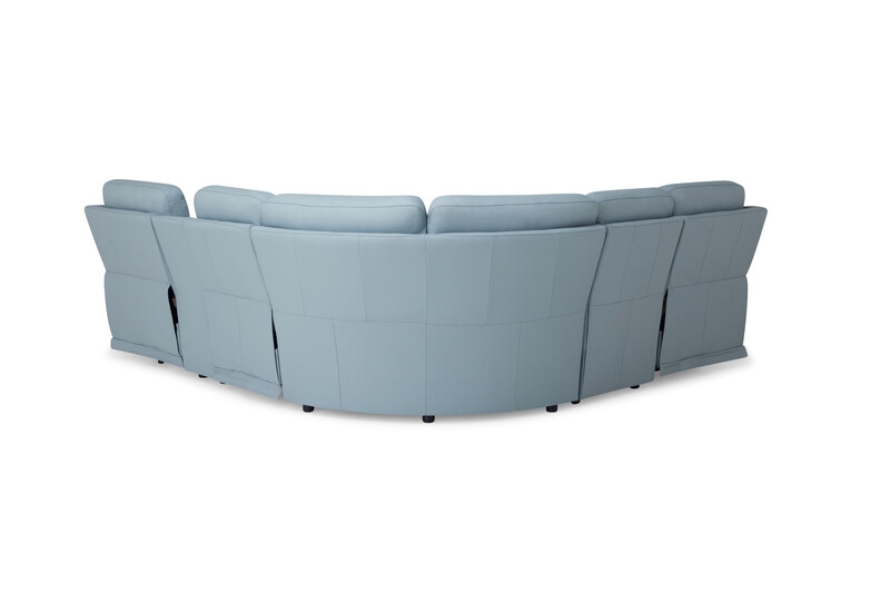 Palliser Henry 4-Seat Curve Henry Reclining Sectional