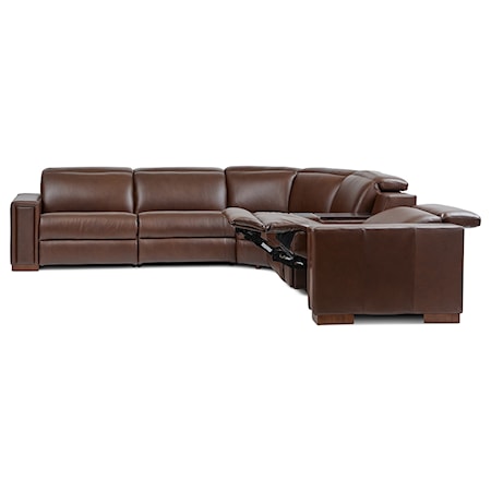 6-Piece Power Reclining Sectional Sofa