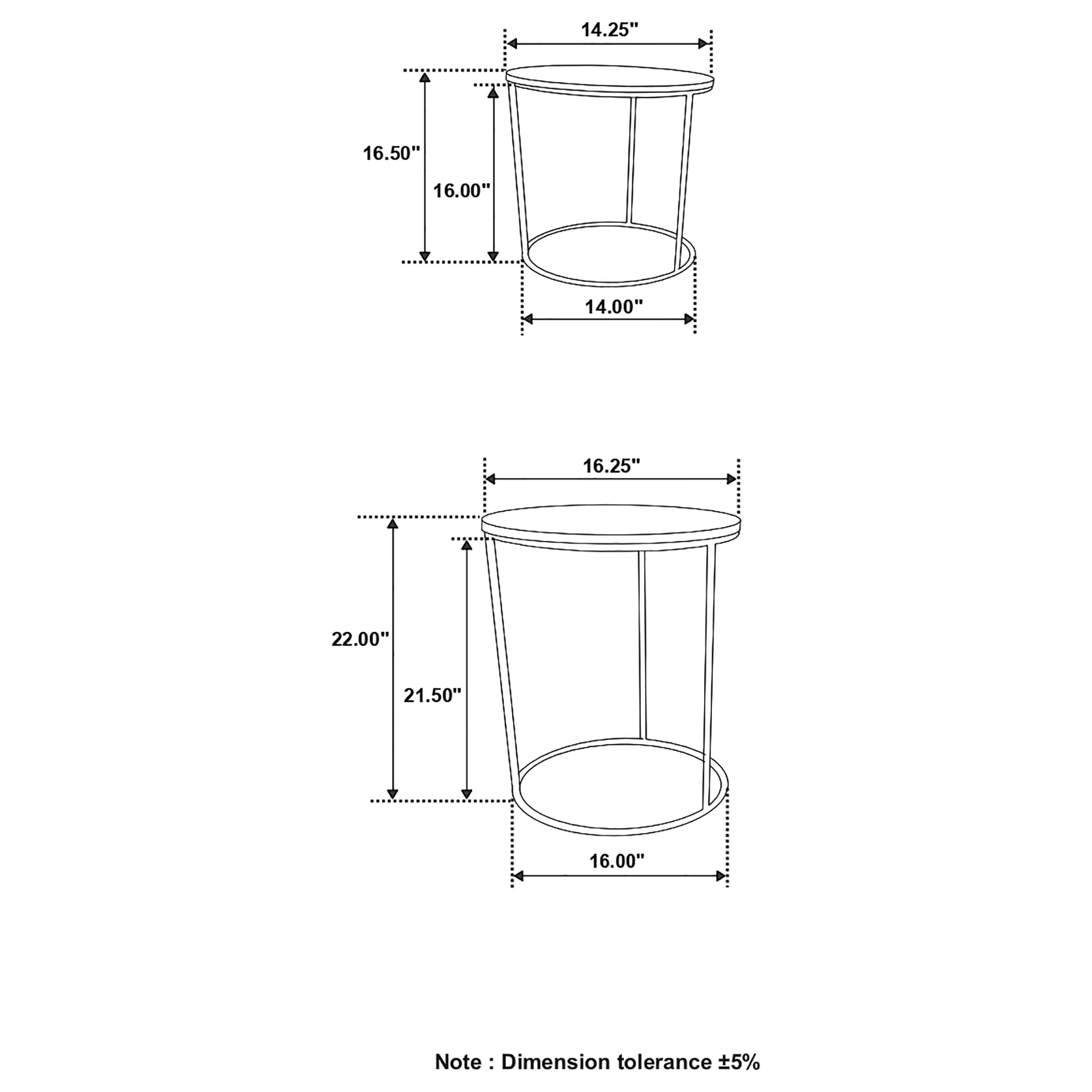 Coaster Vivienne End Tables