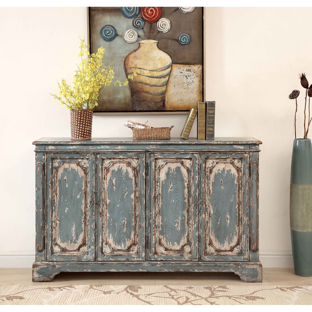 C2C C2C Accents 4-Door Credenza