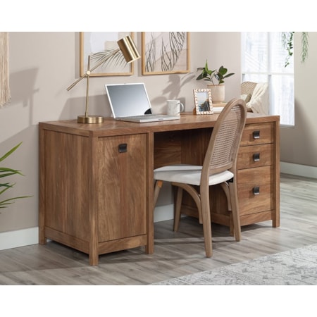 Three-Drawer Computer Desk