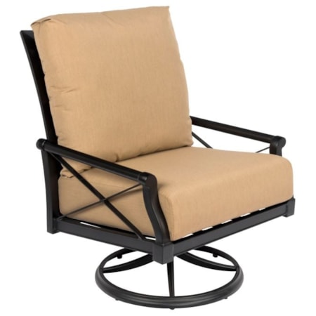 Big Man's Swivel Rocking Lounge Chair