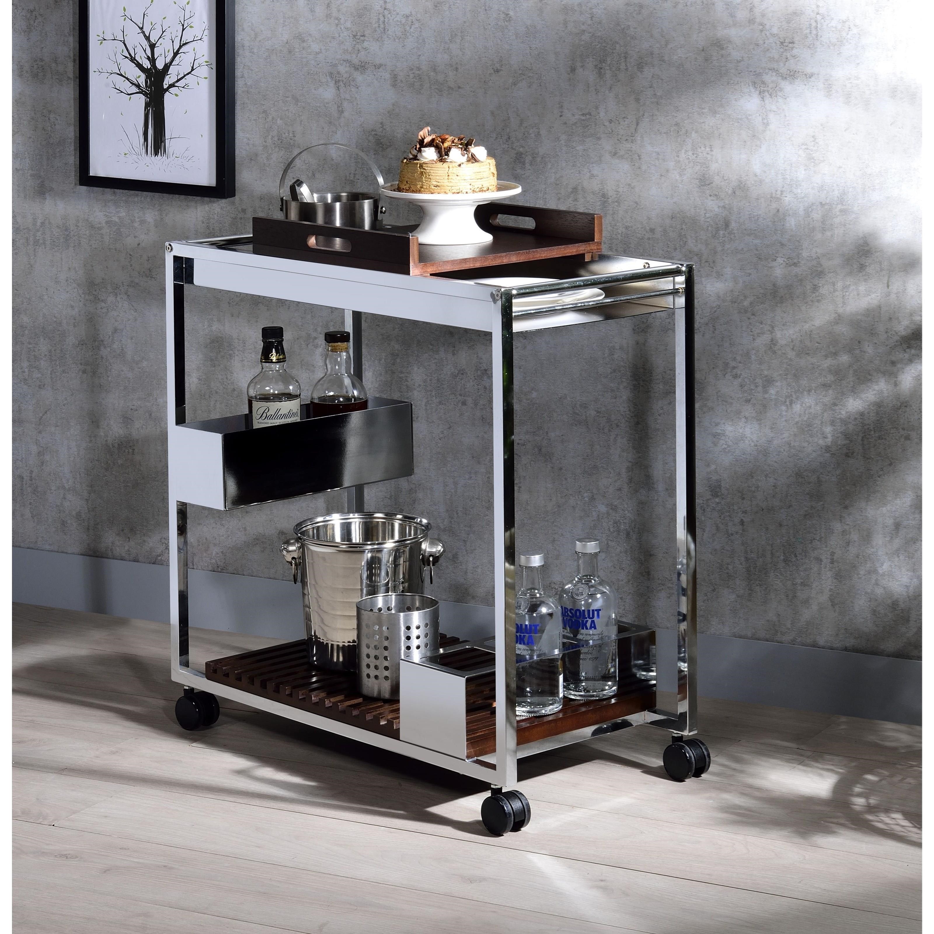 Acme Furniture Lisses Serving Cart