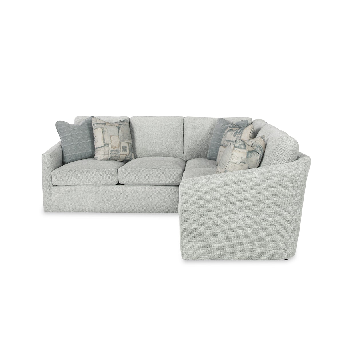 Craftmaster 716850BD 4-Seat Sectional Sofa w/ LAF Loveseat