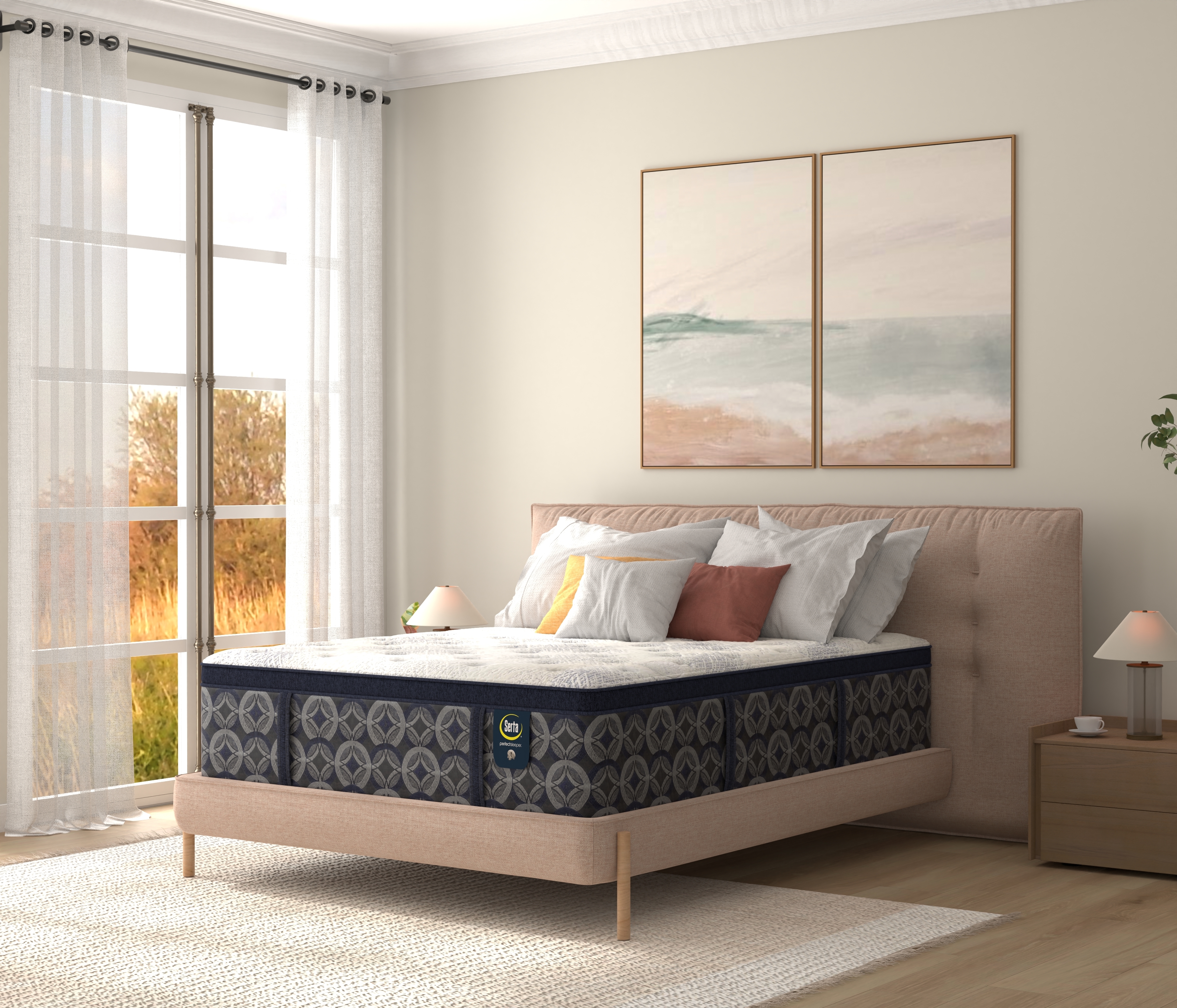 King Synergy Firm Eurotop Mattress