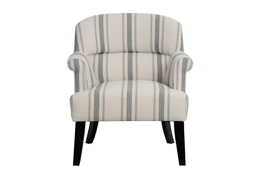 Accent Seating Upholstered Arm Chair by Accentrics Home at Jacksonville Furniture Mart