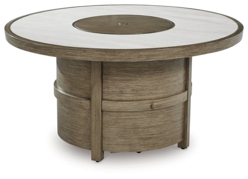 Round Fire Pit Table