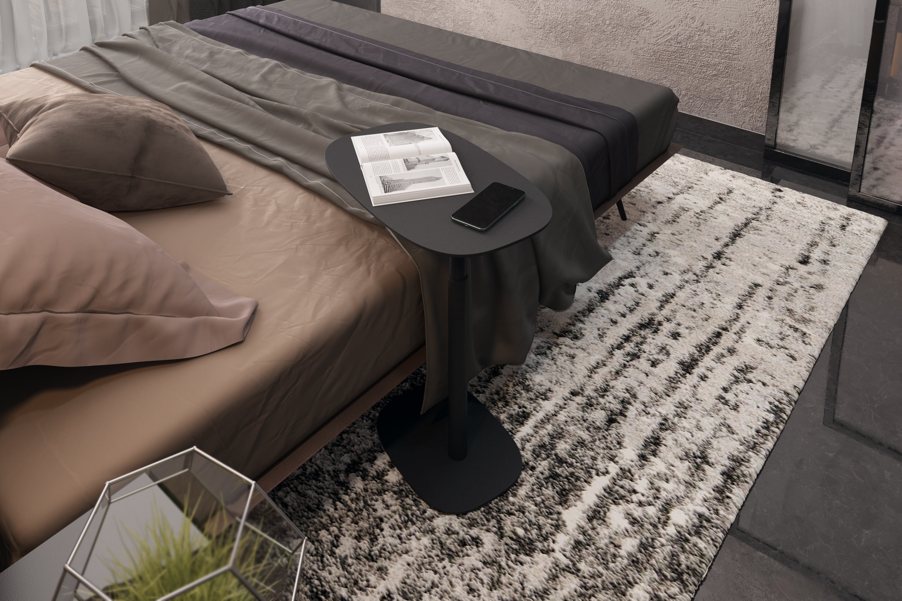 BDI Serif Lift Top Laptop Table