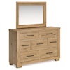 Ashley Furniture Signature Design Galliden Dresser and Mirror