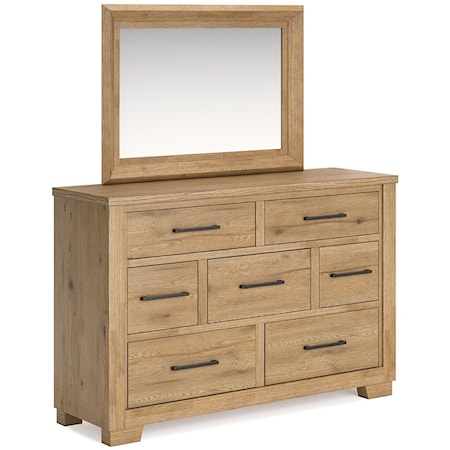 Dresser and Mirror