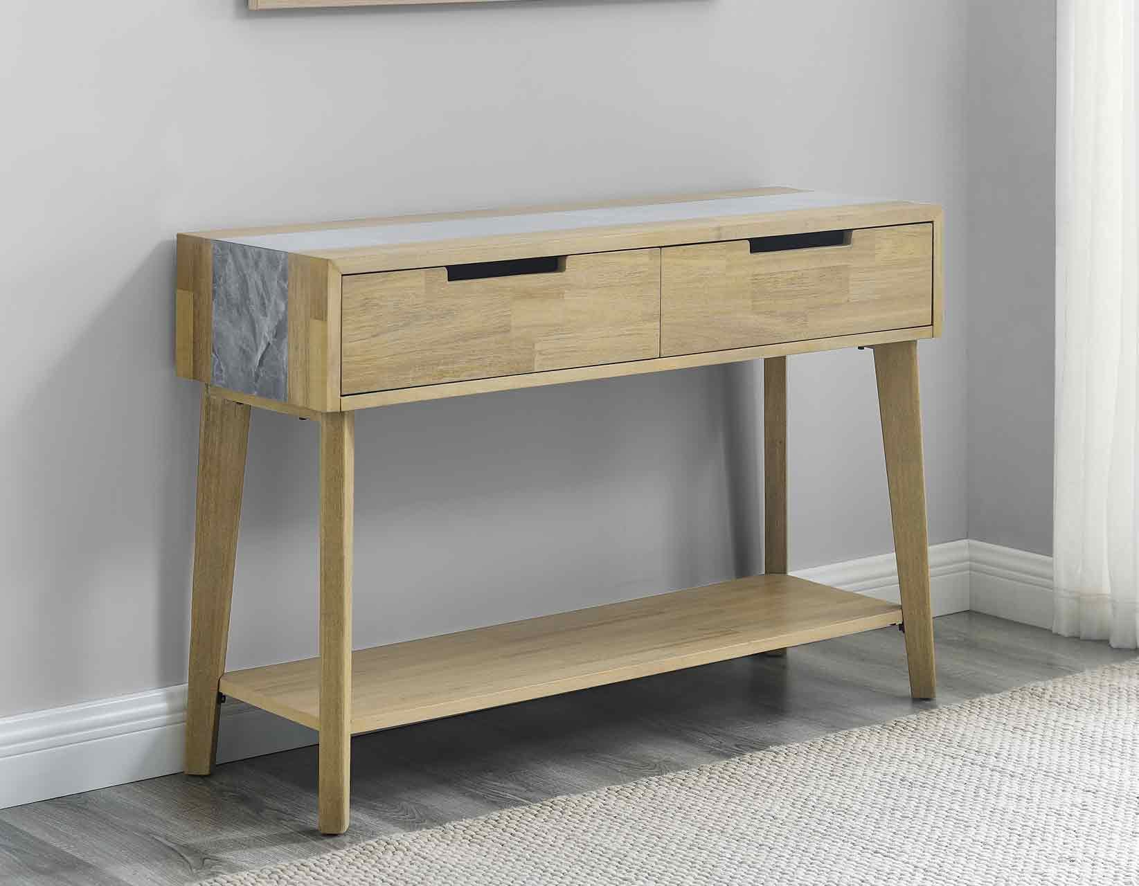 Steve Silver Calgary Sofa Table with Storage