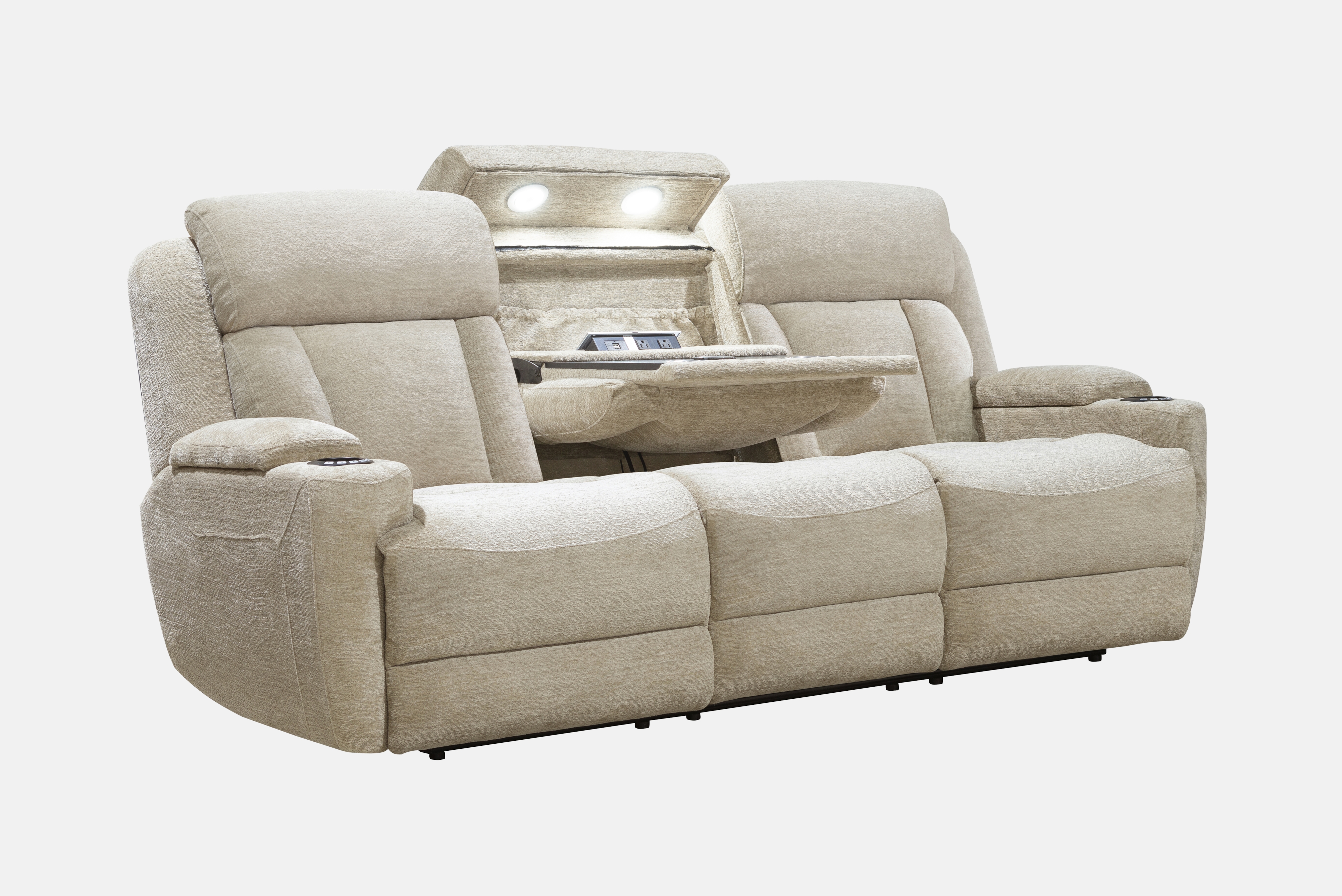 Parker Living Dalton Power Reclining Sofa and Recliner Set
