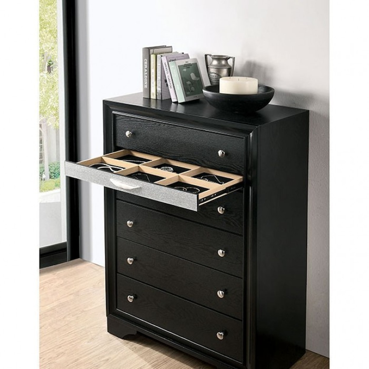 Furniture of America Chrissy Chest of Drawers