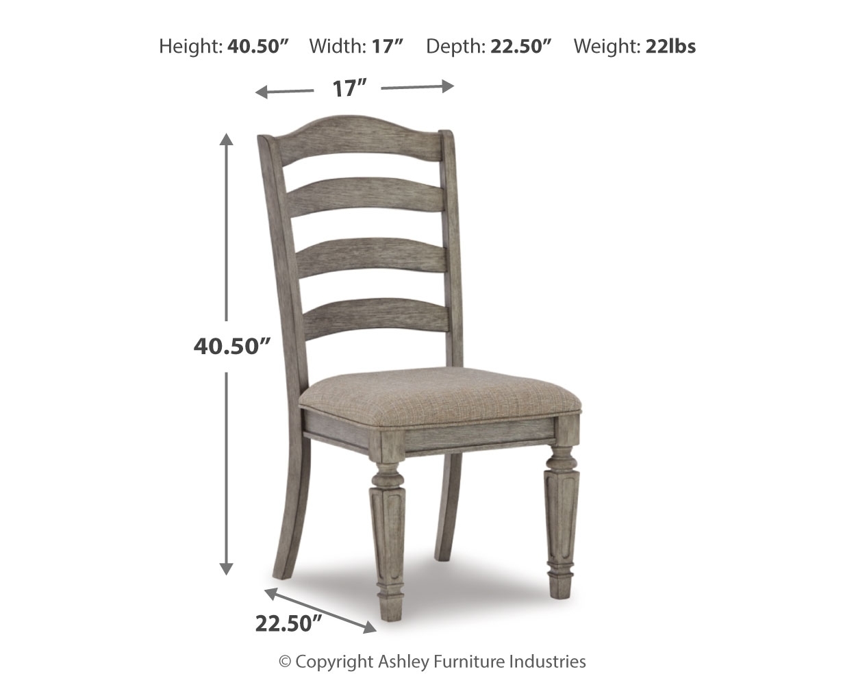 Signature Design by Ashley Lodenbay Dining Uph Side Chair