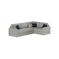 Contemporary 2-Piece Sectional 