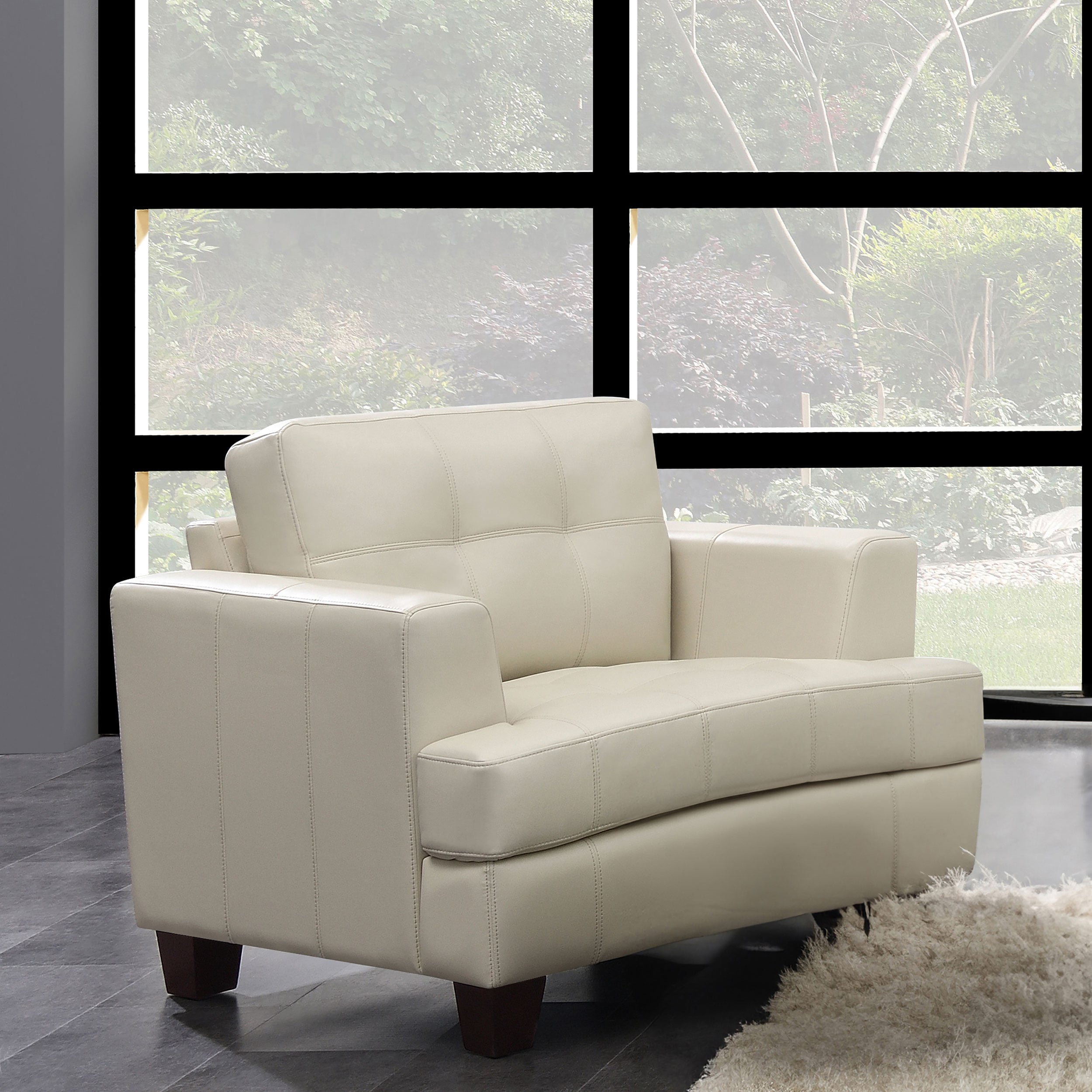 Coaster Samuel Samuel Cushion Back Chair