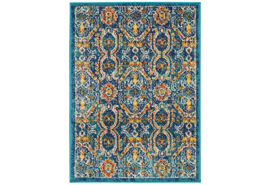 Allur 2' x 3'  Rug by Nourison at Home Collections Furniture