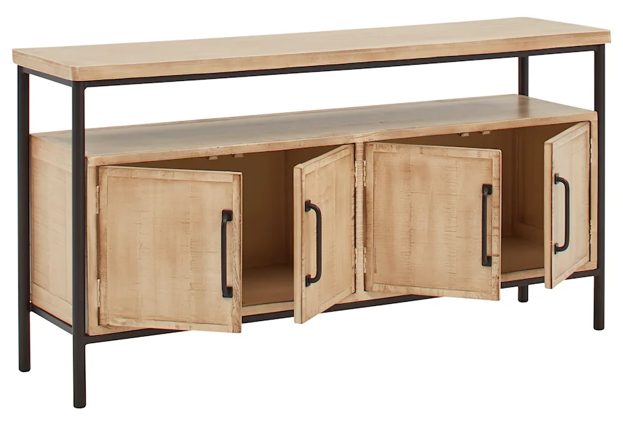 Logan 63" Console by Aspenhome at Sheely's Furniture & Appliance