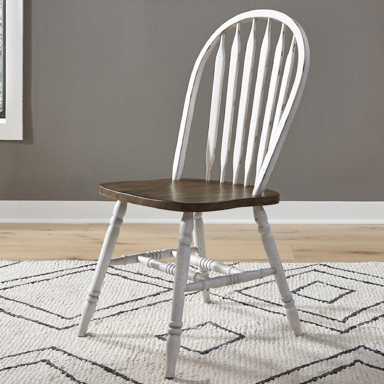 Liberty Furniture Carolina Crossing Windsor Side Chair