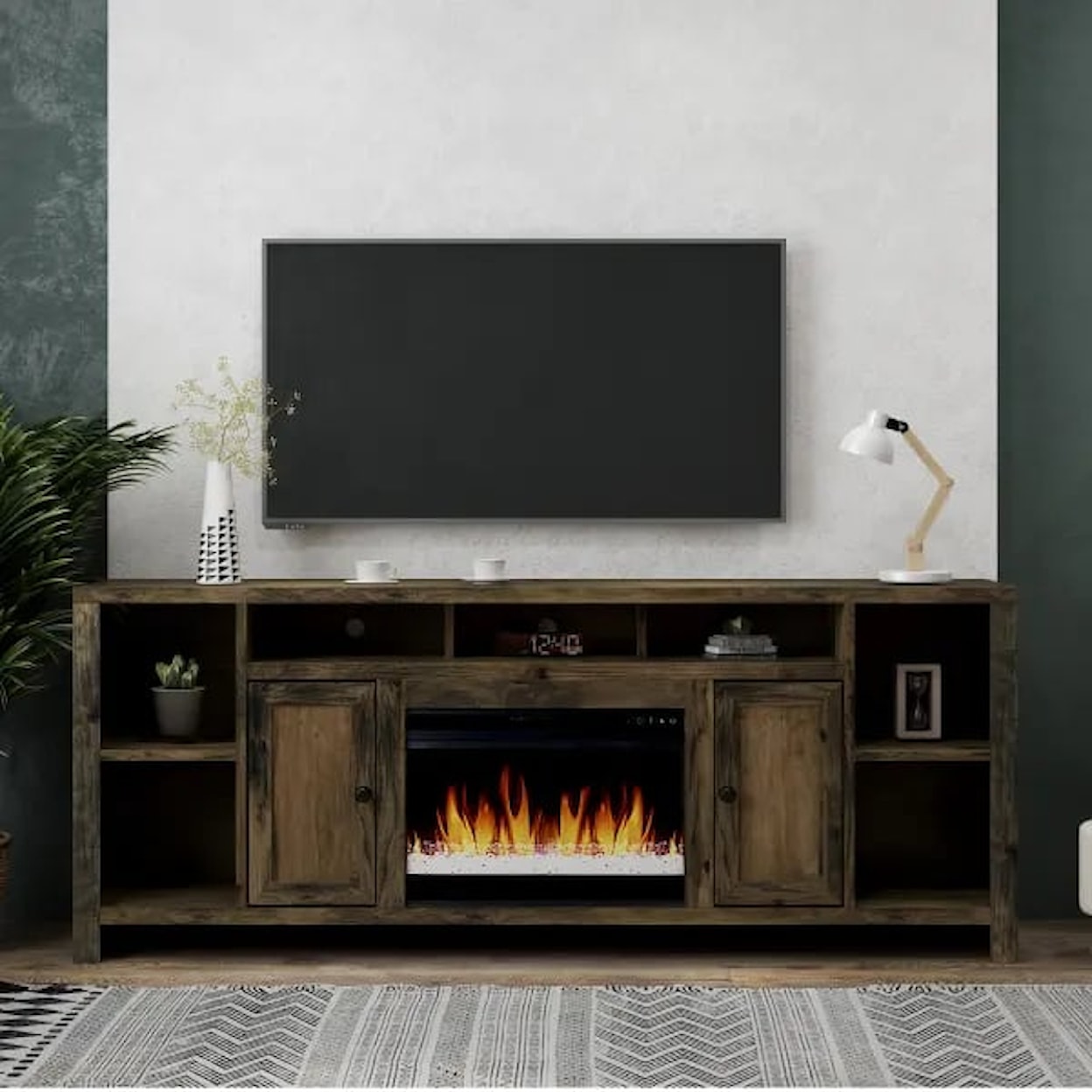 Legends Furniture Joshua Creek 84" Super Fireplace