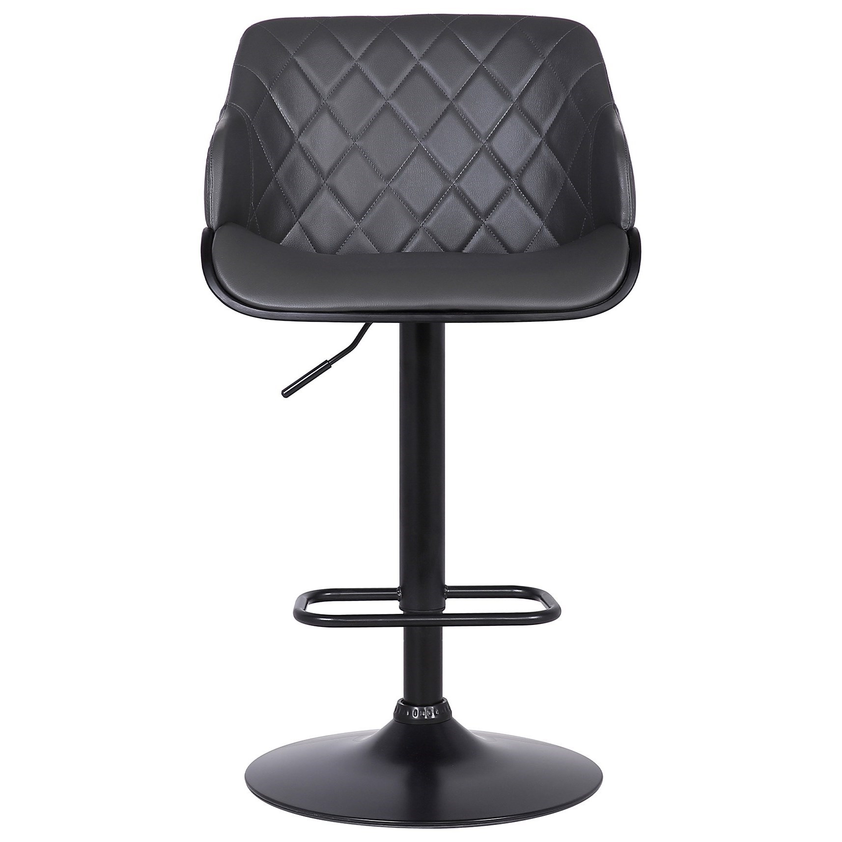 Upholstered Adjustable Bar Stool