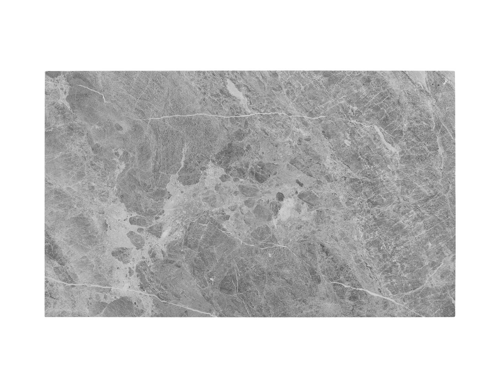 7 Piece Dining Set with Gray Marble Top