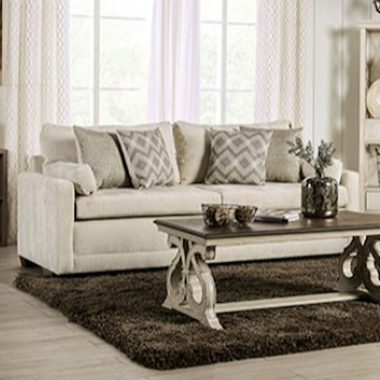 Furniture of America - FOA Burgess Sofa