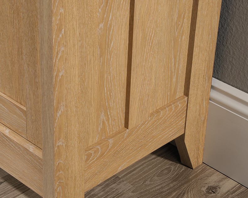 Sauder August Hill 3-Shelf Double Door Bookcase