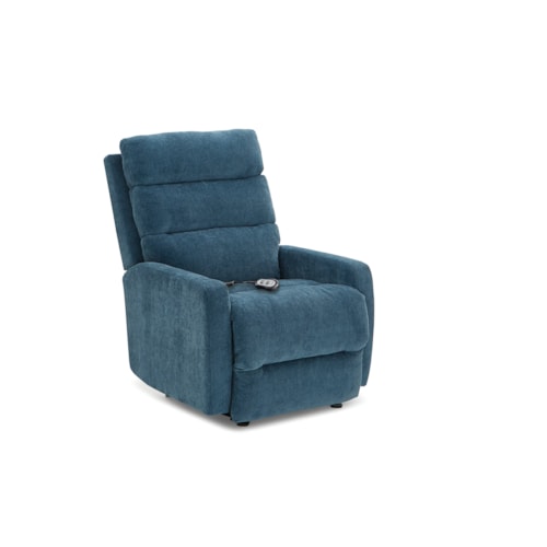 Contemporary Swivel Glider Power Recliner with USB Port