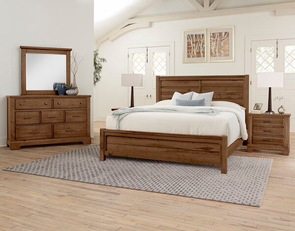 Artisan & Post Cool Rustic King Plank Bed