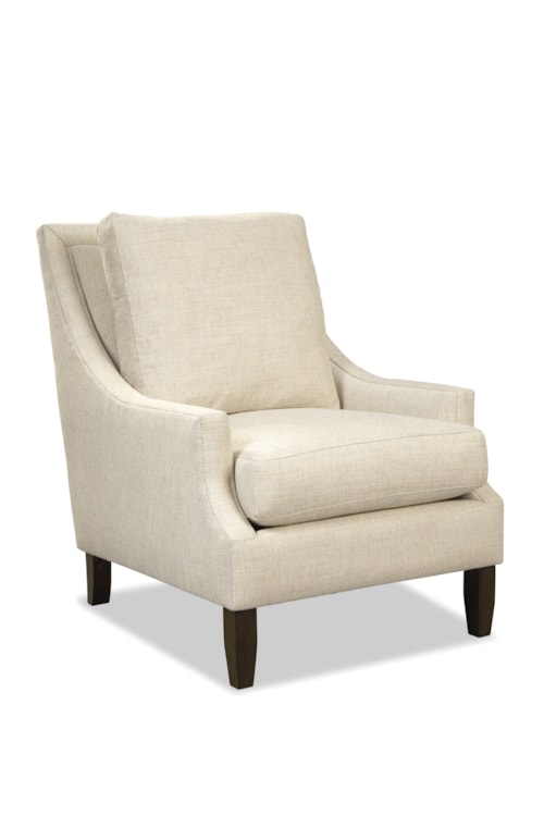Chair with Loose Back Cushion
