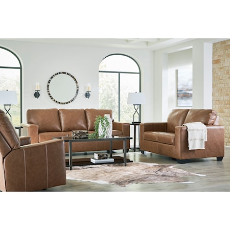 Leather Sofa, Loveseat and Rocker Recliner