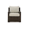 Signature Design by Ashley Brook Ranch Outdoor Lounge Chair w/ Cushion