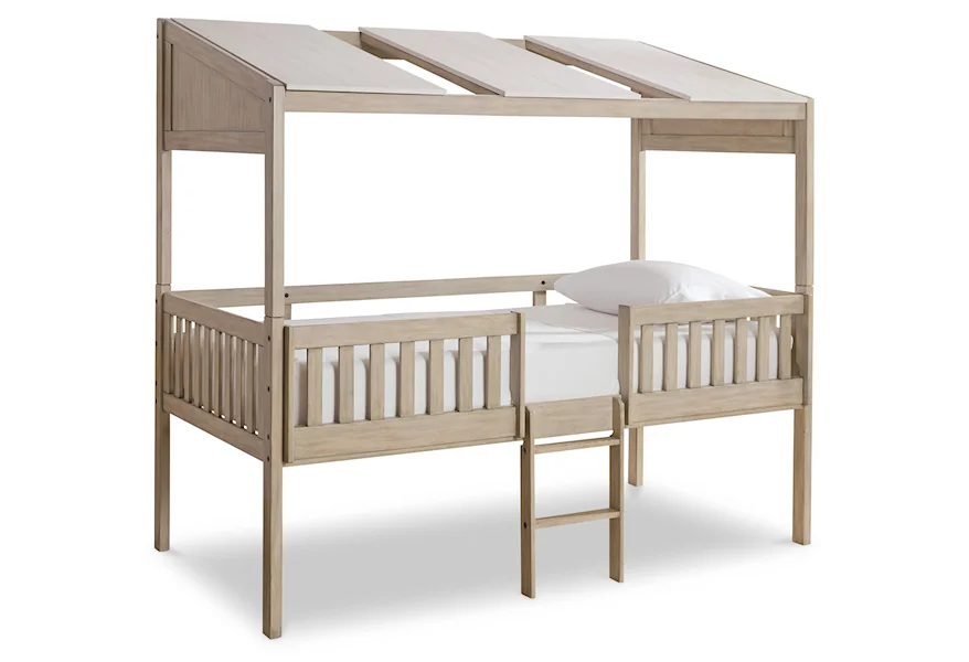 Wrenalyn Twin Loft Bed with Roof by Signature Design by Ashley at Esprit Decor Home Furnishings