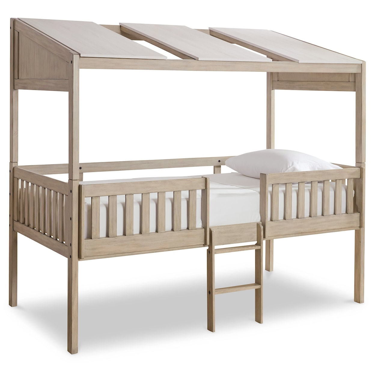 Signature Design Wrenalyn Twin Loft Bed with Roof