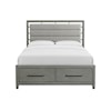 HH Cameron Queen Storage Bed