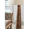 Benchcraft Danset Wood Floor Lamp