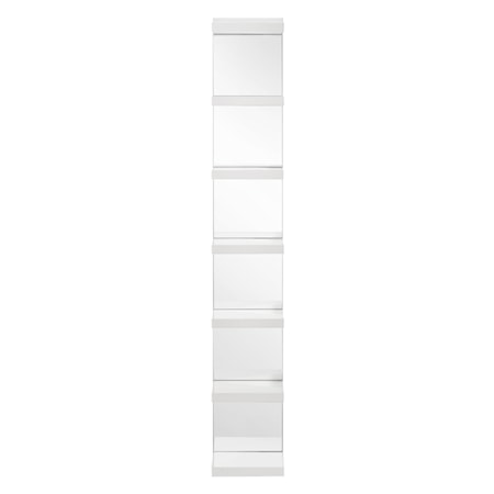 White Open Shelving Rack