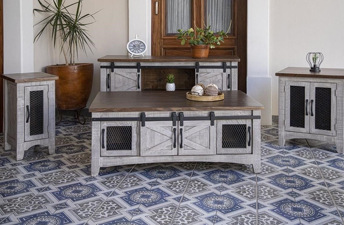 8-Door Cocktail Table