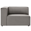 Modway Mingle Vegan Sectional Sofa Loveseat