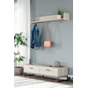 Signature Design by Ashley Socalle Bench with Coat Rack