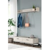 Benchcraft Socalle Bench with Coat Rack