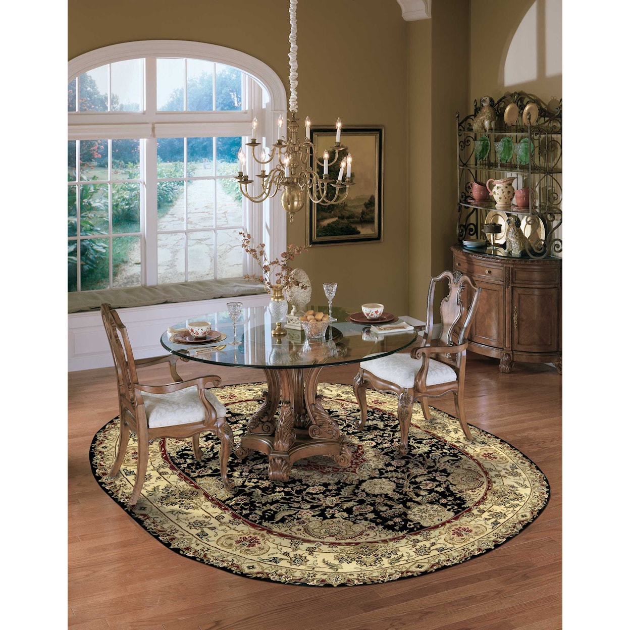 Nourison Nourison 2000 7'6" x 9'6" Oval  Rug