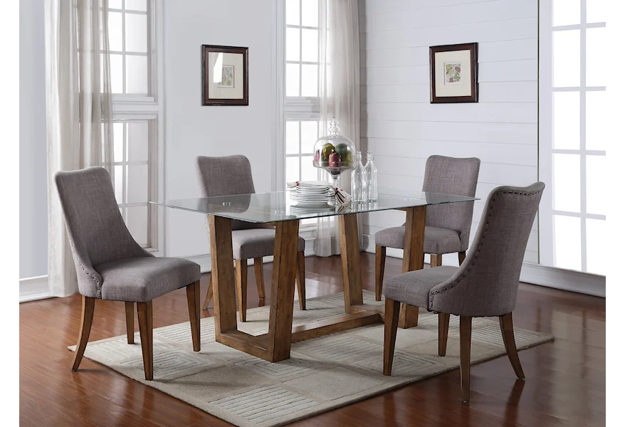 Encore 5-Piece Dining Set by Winners Only at Reeds Furniture