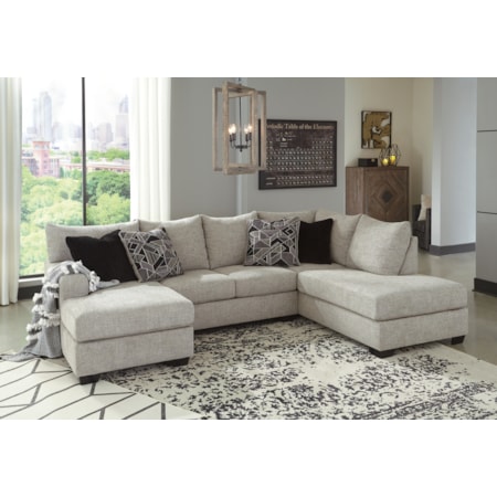 2-Piece Sectional With Chaise