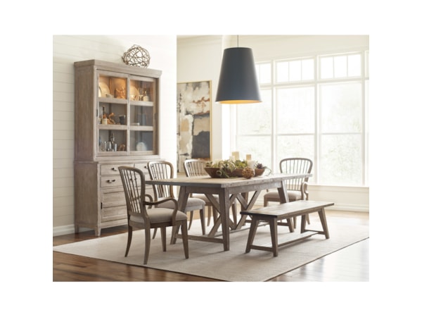 6-Piece Dining set w/ Bench