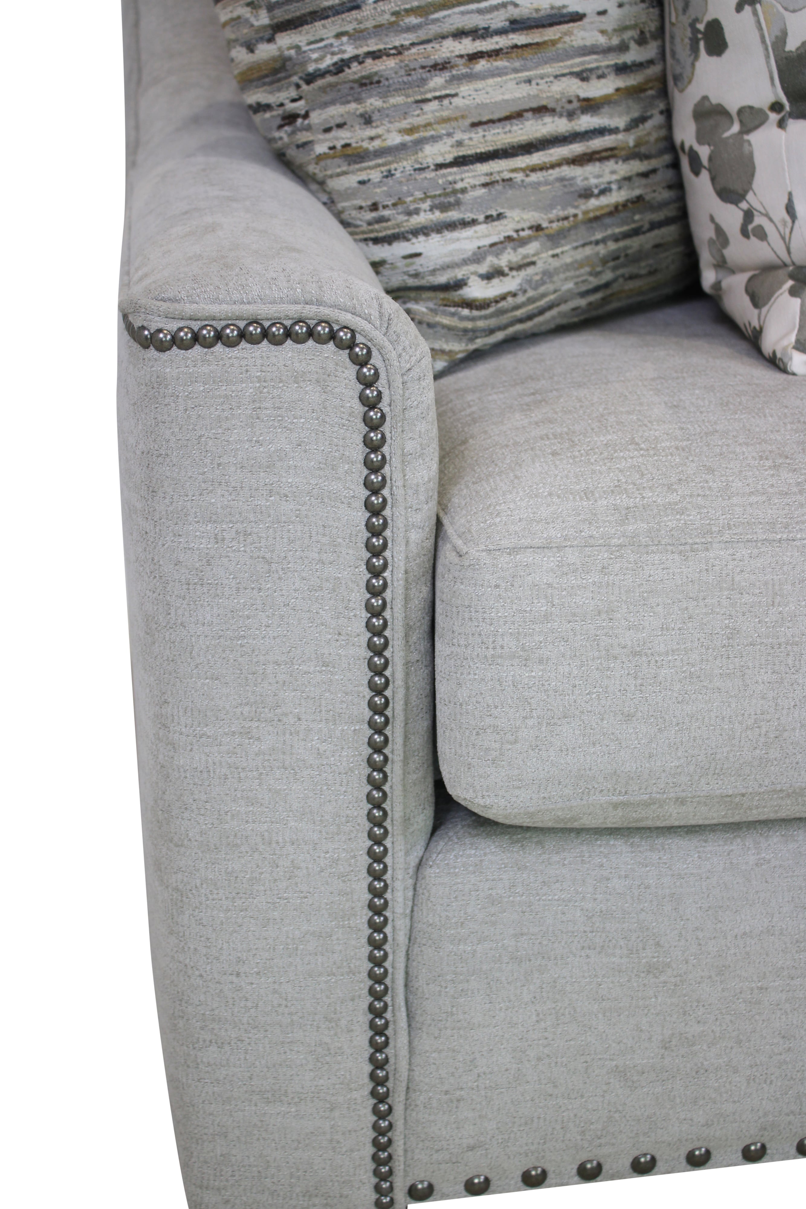 Smith Brothers Build Your Own 9000 Series 9000 Series Sofa with Nailheads